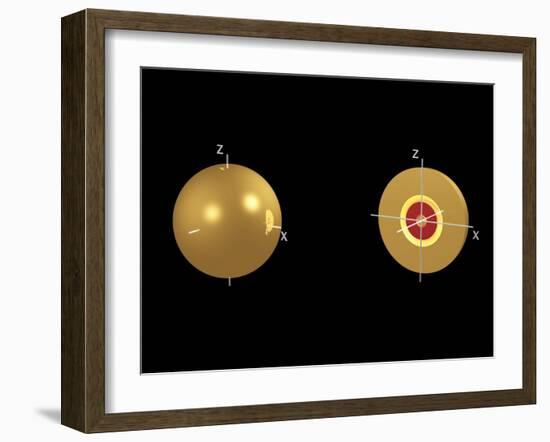 3s Electron Orbital-Dr. Mark J.-Framed Photographic Print