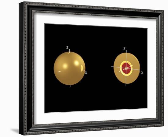 3s Electron Orbital-Dr. Mark J.-Framed Photographic Print