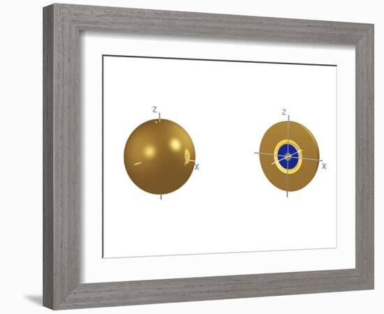 3s Electron Orbital-Dr. Mark J.-Framed Photographic Print