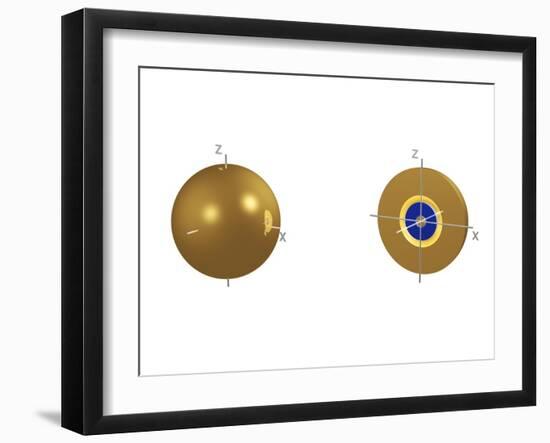 3s Electron Orbital-Dr. Mark J.-Framed Photographic Print