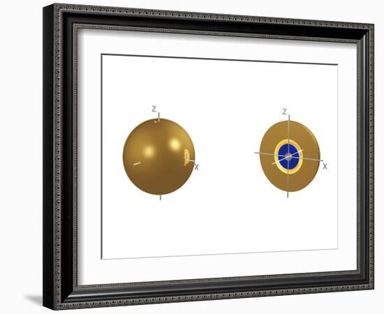 3s Electron Orbital-Dr. Mark J.-Framed Photographic Print