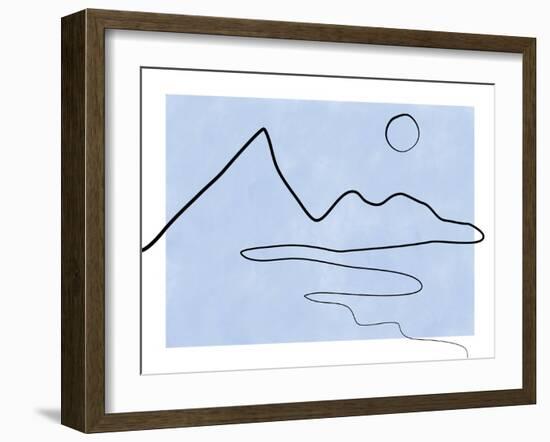 3X4 Aspectratio Indigo43-Elena Ristova-Framed Giclee Print