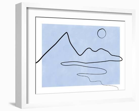 3X4 Aspectratio Indigo43-Elena Ristova-Framed Giclee Print