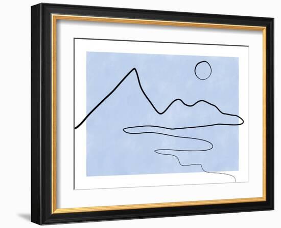 3X4 Aspectratio Indigo43-Elena Ristova-Framed Giclee Print