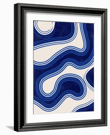 3X4 Aspectratio Indigo6-Elena Ristova-Framed Giclee Print