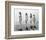 4 Girls Standing Tall-null-Framed Premium Giclee Print