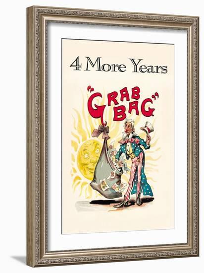 4 More Years-null-Framed Art Print