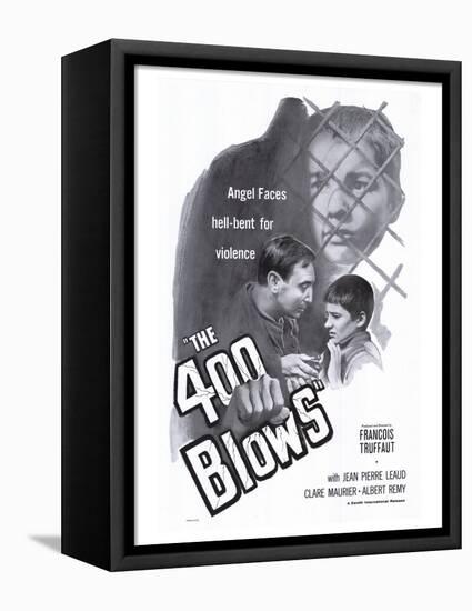 400 Blows, 1959-null-Framed Stretched Canvas