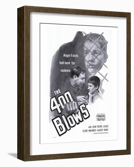 400 Blows, 1959-null-Framed Premium Giclee Print