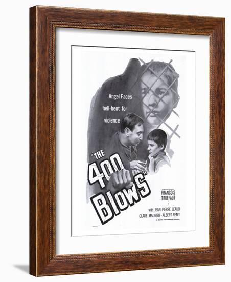 400 Blows, 1959-null-Framed Premium Giclee Print