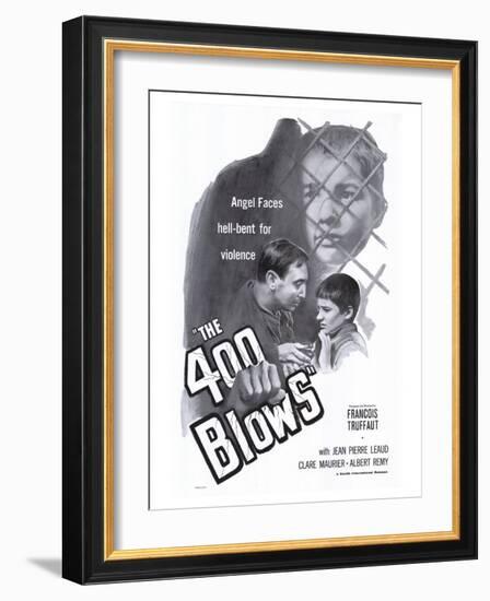 400 Blows, 1959-null-Framed Premium Giclee Print