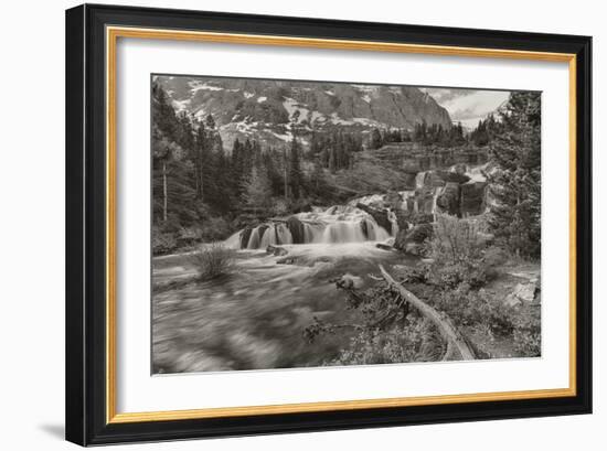 418-Glacier-2016-B&W-Gordon Semmens-Framed Photographic Print