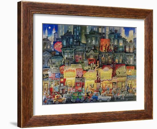 42 Street-Bill Bell-Framed Giclee Print