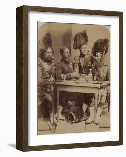 42nd Highlanders-Joseph Cundall and Robert Howlett-Framed Photographic Print