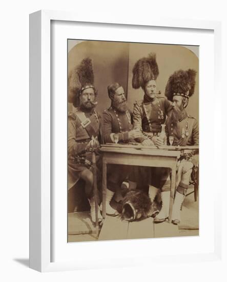 42nd Highlanders-Joseph Cundall and Robert Howlett-Framed Photographic Print