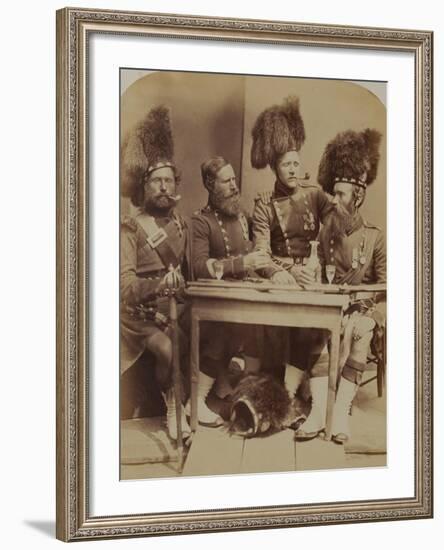 42nd Highlanders-Joseph Cundall and Robert Howlett-Framed Photographic Print