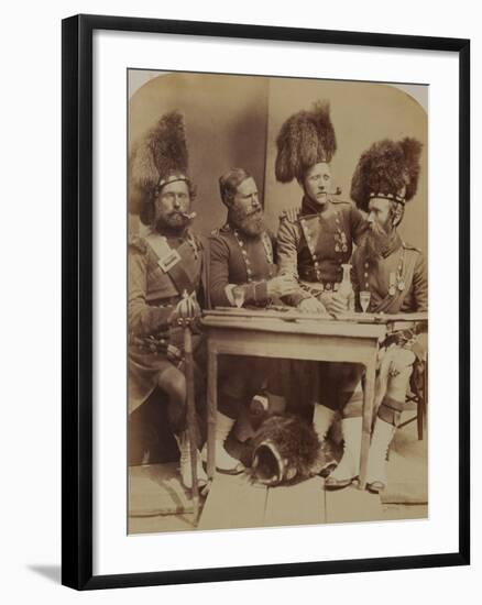 42nd Highlanders-Joseph Cundall and Robert Howlett-Framed Photographic Print