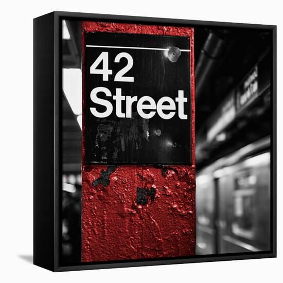 42nd St. Square-Susan Bryant-Framed Stretched Canvas