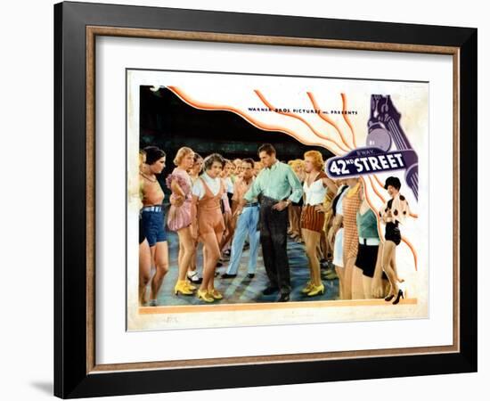 42nd Street, 1933-null-Framed Art Print