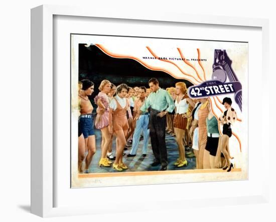 42nd Street, 1933-null-Framed Art Print