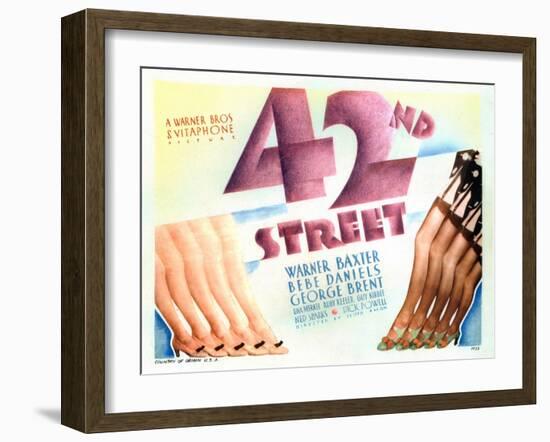 42nd Street, 1933-null-Framed Art Print