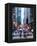 42nd Street in Mid Town Manhattan, New York City, New York, United States of America, North America-Gavin Hellier-Framed Premier Image Canvas