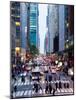 42nd Street in Mid Town Manhattan, New York City, New York, United States of America, North America-Gavin Hellier-Mounted Photographic Print