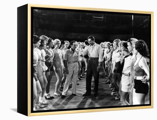 42nd Street, Ruby Keeler, Una Merkel, George E. Stone, Warner Baxter, Ginger Rogers, 1933-null-Framed Stretched Canvas