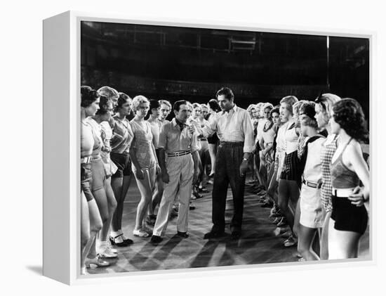 42nd Street, Ruby Keeler, Una Merkel, George E. Stone, Warner Baxter, Ginger Rogers, 1933-null-Framed Stretched Canvas