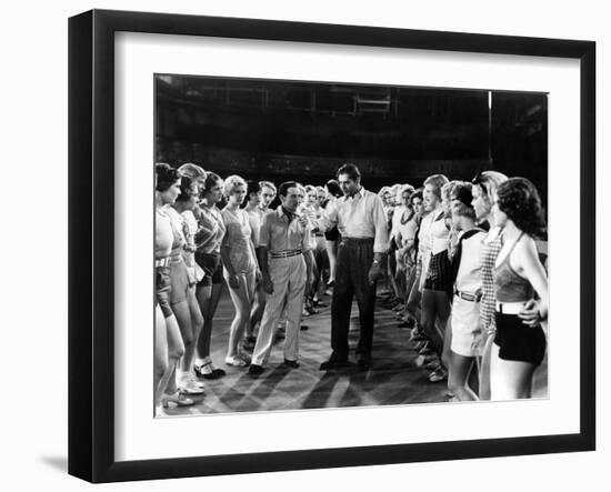 42nd Street, Ruby Keeler, Una Merkel, George E. Stone, Warner Baxter, Ginger Rogers, 1933-null-Framed Photo