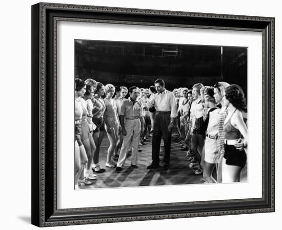 42nd Street, Ruby Keeler, Una Merkel, George E. Stone, Warner Baxter, Ginger Rogers, 1933-null-Framed Photo