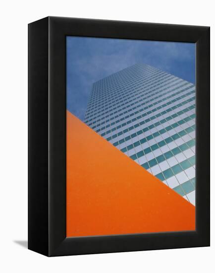 444 Tower, Los Angeles, California, USA-null-Framed Premier Image Canvas