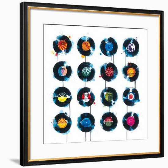 45rpm-James Paterson-Framed Art Print