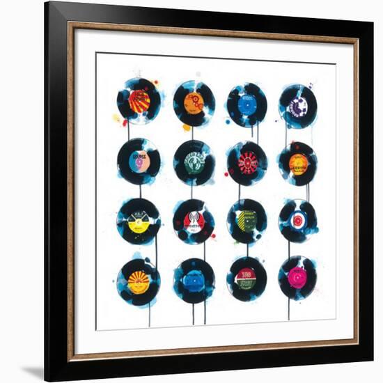 45rpm-James Paterson-Framed Art Print