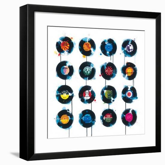 45rpm-James Paterson-Framed Art Print