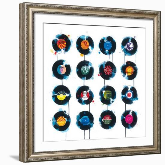 45rpm-James Paterson-Framed Art Print