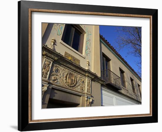 47th Street Country Club Plaza, Kansas City, Missouri, United States of America, North America-Simon Montgomery-Framed Photographic Print