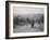 498 cc Triumph of CJ Dennis, MCC Lands End Trial, top of Beggars Roost, Exmoor, 1939-Bill Brunell-Framed Photographic Print