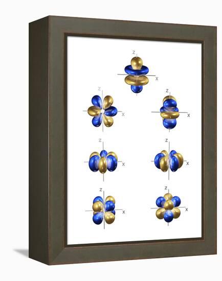 4f Electron Orbitals, General Set-Dr. Mark J.-Framed Premier Image Canvas