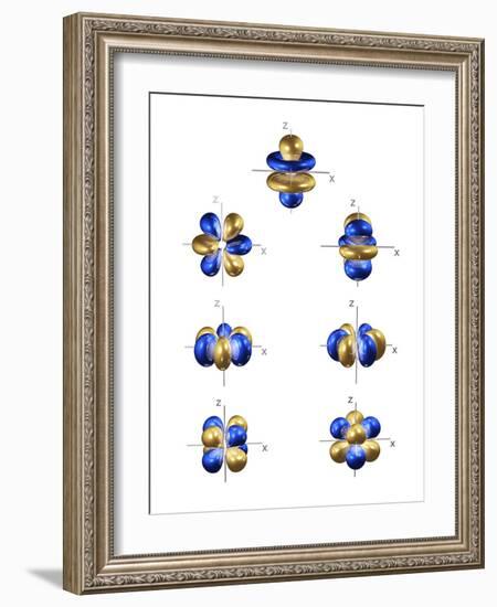 4f Electron Orbitals, General Set-Dr. Mark J.-Framed Photographic Print