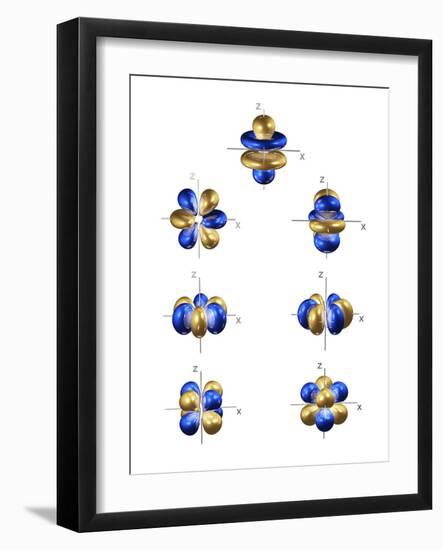 4f Electron Orbitals, General Set-Dr. Mark J.-Framed Photographic Print