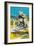 4th Motorcycle Circuit of Tortona-null-Framed Art Print