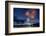 4th of July Fireworks over Whitefish Lake in Whitefish, Montana-Chuck Haney-Framed Photographic Print