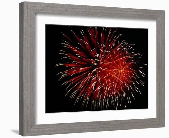 4th of July Fireworks-Magrath Photography-Framed Photographic Print