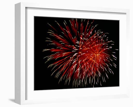 4th of July Fireworks-Magrath Photography-Framed Photographic Print