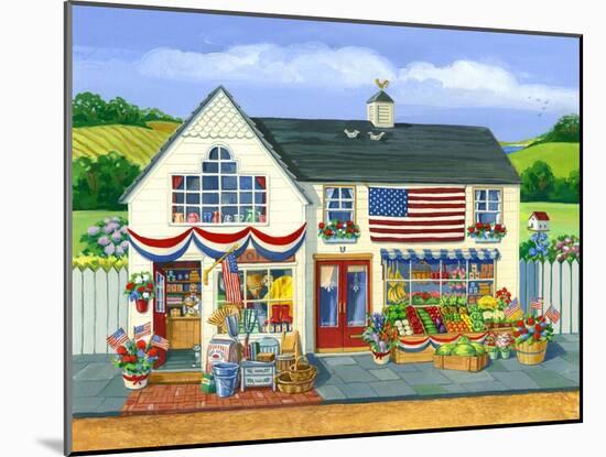 4th of July Market-Geraldine Aikman-Mounted Giclee Print