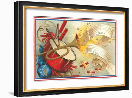 4th of July, Yankee Doodle-null-Framed Art Print