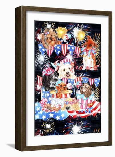 4th of July-Karen Middleton-Framed Giclee Print