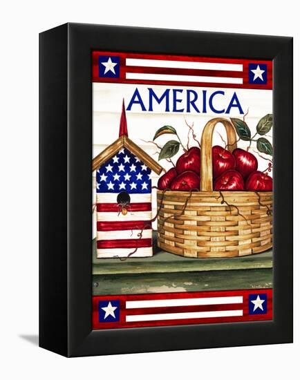 4th of July-Laurie Korsgaden-Framed Premier Image Canvas