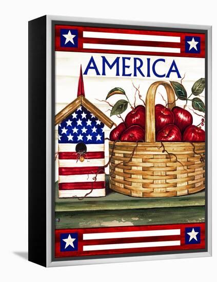 4th of July-Laurie Korsgaden-Framed Premier Image Canvas